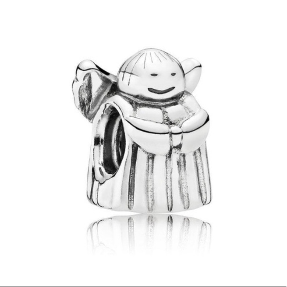 Angel silver pandora charm